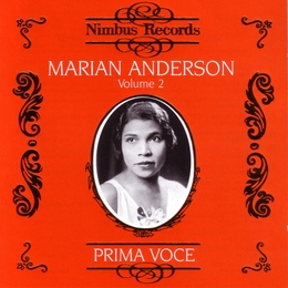 Image du média "MARIAN ANDERSON (1897-1993) VOLUME"