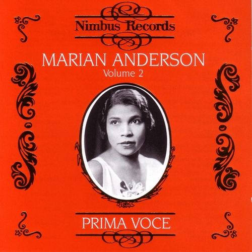 Couverture MARIAN ANDERSON (1897-1993) VOLUME