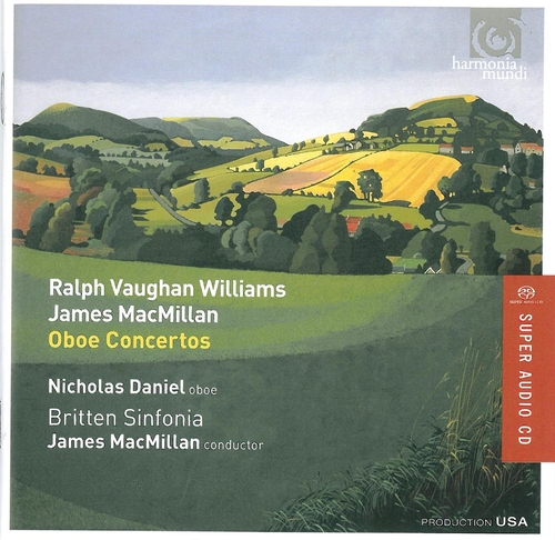 Couverture CONCERTO HAUTBOIS (+ MACMILLAN, BRITTEN) de Ralph VAUGHAN WILLIAMS