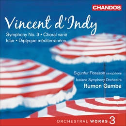 Image du média "OEUVRES ORCHESTRALES VOL.3: OPP.42,55,70,87 de Vincent d' INDY"