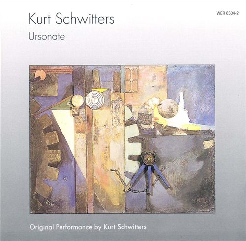 Couverture URSONATE de Kurt SCHWITTERS