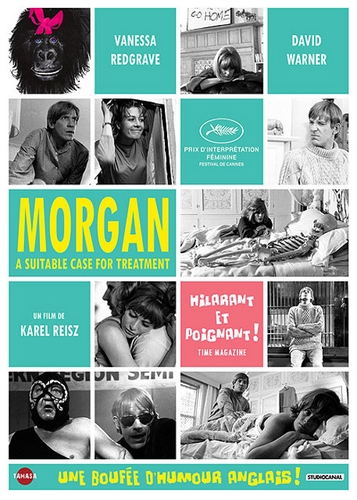 Couverture MORGAN: A SUITABLE CASE FOR TREATMENT de Karel REISZ