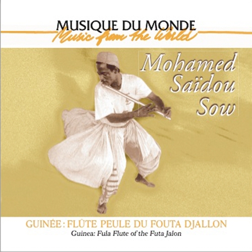 Couverture GUINÉE: FLÛTE PEULE DU FOUTA DJALLON de Mohamed Saïdou SOW