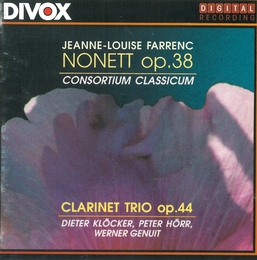 Image du média "NONET OP.38 / TRIO CLARINETTE OP.44 de Louise FARRENC-DUMONT"