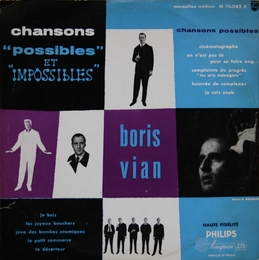 Image du média "CHANSONS POSSIBLES ET IMPOSSIBLES de Boris VIAN"