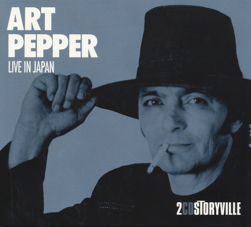 Couverture LIVE IN JAPAN de Art PEPPER QUARTET