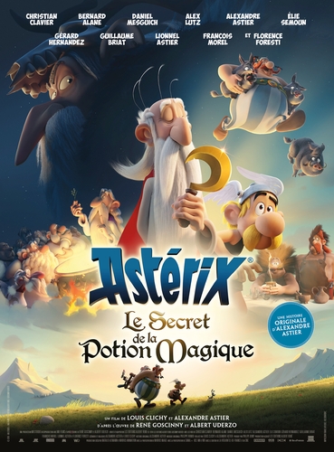 Couverture ASTÉRIX LE SECRET DE LA POTION MAGIQUE de Louis CLICHY