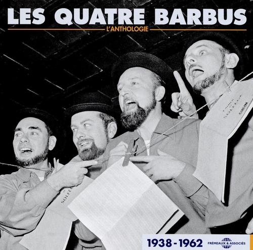 Couverture LES QUATRE BARBUS L'ANTHOLOGIE 1938-1969 de LES QUATRE BARBUS