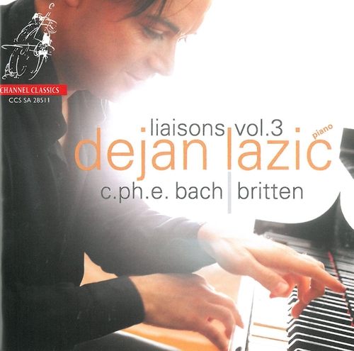 Couverture LIAISONS VOL.3 - SONATES CLAVIER... (+ BRITTEN) de Carl Philipp Emanuel BACH