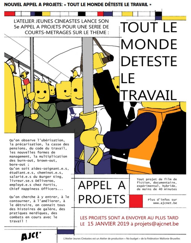 AJC! - appel à projets "Tout le monde déteste le travail"