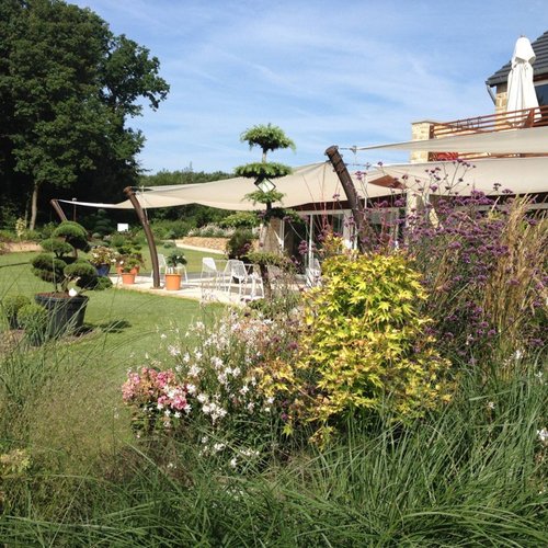 Arabelle Meirlaen - Cuisine intuitive - vue du jardin