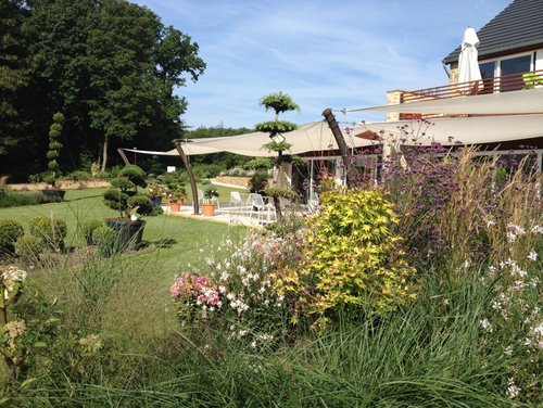 Arabelle Meirlaen - Cuisine intuitive - vue du jardin