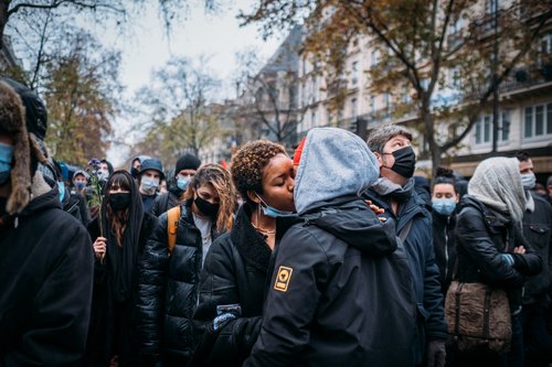 Bertrand Vandeloise - manif paris 12 décembre - BV-9