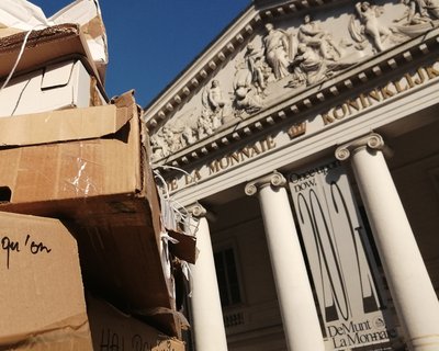 Bezet la Monnaie occupée - bannière - photo FabontheMoon