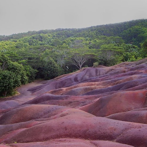 Les terres des sept couleurs à Chamarel - une photo de Toutaitanous 2