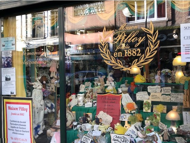 Charleroi - Maison Pilloy - vitrine