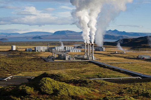 Islande - centrale géothermique de Nesjavellir - Wikimedia