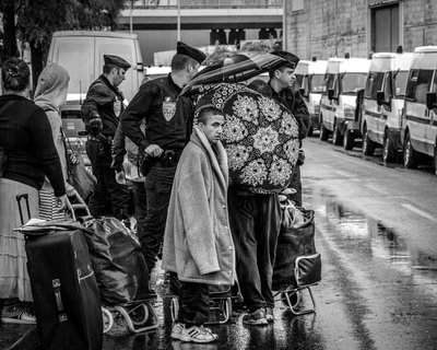 Jérémy Gravayat : "A lua platz" - expulsion du bidonville du Samaritain La Courneuve 2015