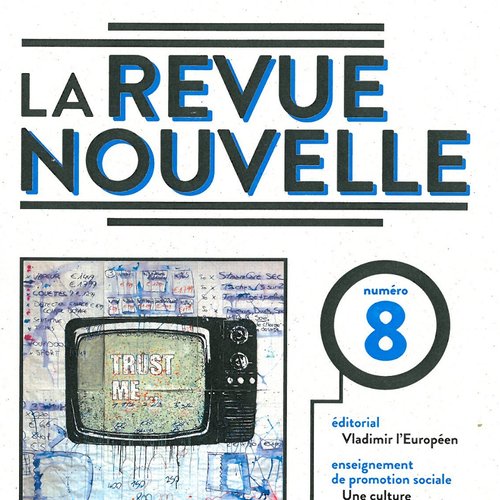 couverture du n°8 de La Revue nouvelle -