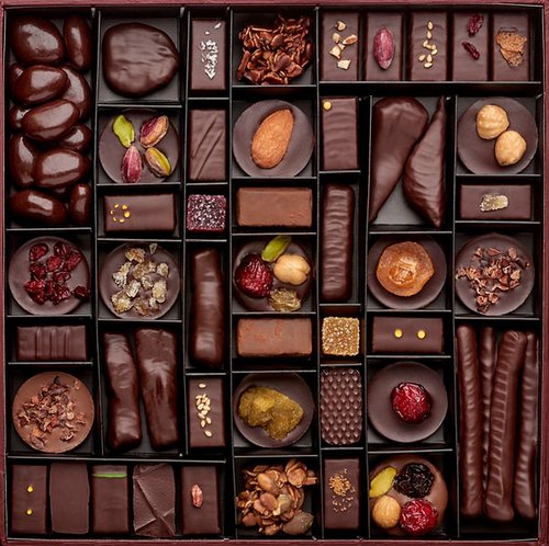 Laurent Gerbaud assortiment de chocolats