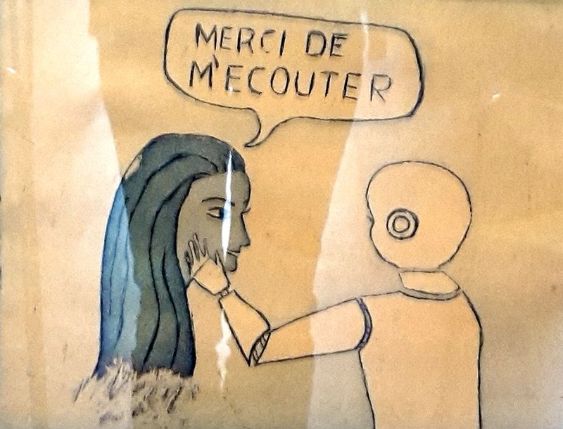 merci de m'écouter