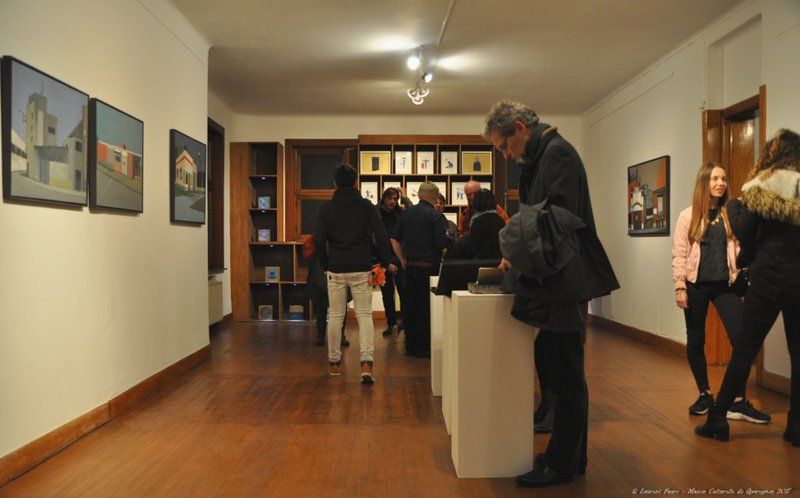 vernissage de l'exposition Apparition/Disparition / Maison culturelle de Quaregnon