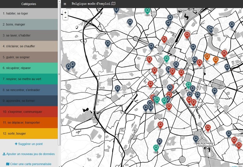 revue du web - Dewey - Belgique, mode d'emploi