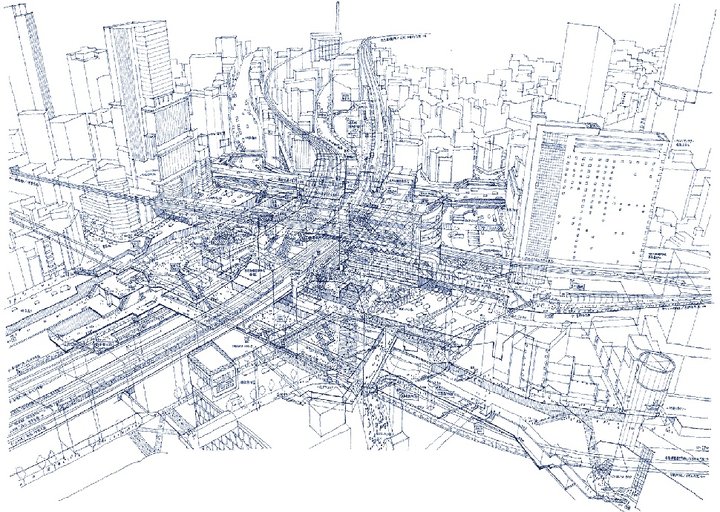 Tomoyuki Tanaka - Tokyo Train Station 1