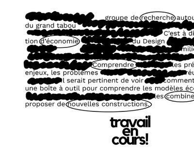 Exposition collective | Travail en cours !