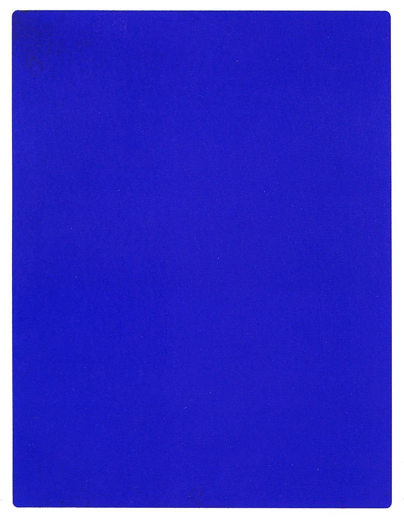 Yves Klein IKB 191