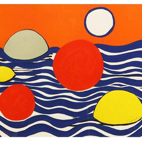 tartines electro pop © alexander calder_circlesandwaves_1973