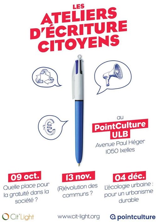 atelier d'écriture citoyen