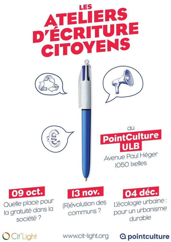 atelier d'écriture citoyen