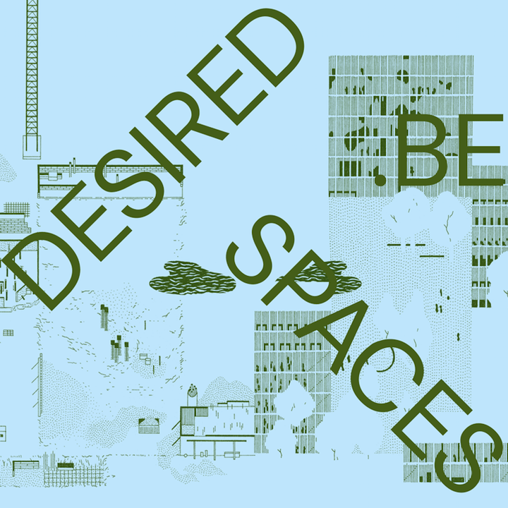 "Desired Spaces" (Eva Le Roi) - visuel avec typographie