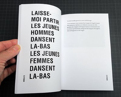 Leur propre danse - livre d'artiste par les Etablissements Decoux