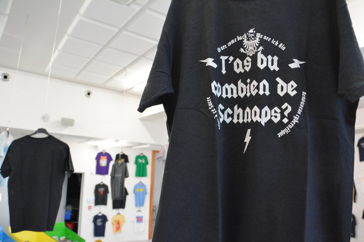 expo "Nice Shirt !" - PointCulture Namur - Ich Bin