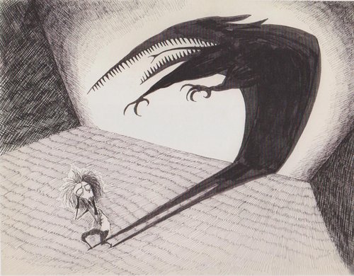 peur - (c) Tim Burton