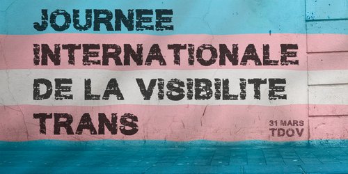 Le 31 mars c'est la journée internationale de la visibilité Trans